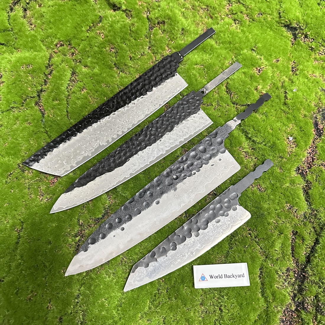DIY Damascus Blank Blade for Knife Projects - Image 2