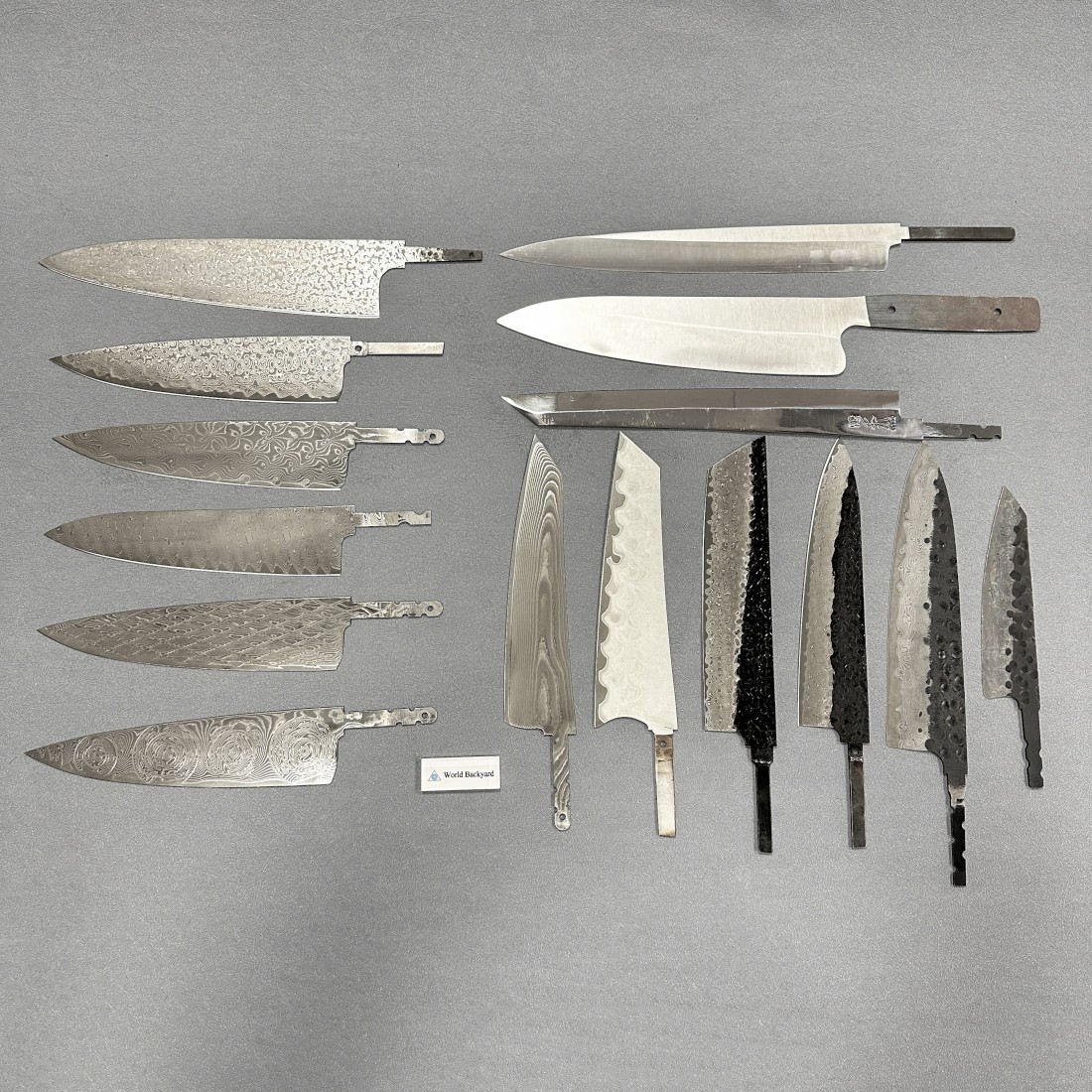 DIY Damascus Blank Blade for Knife Projects - Image 5