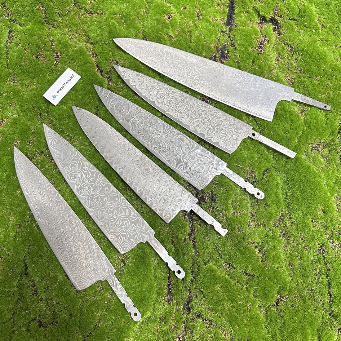 DIY Damascus Blank Blade for Knife Projects - Image 4