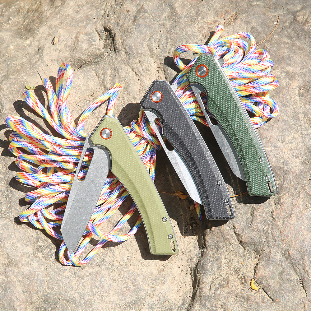 Shadow Fang-Compact EDC Folding Knife D2 Wharncliffe Blade - Image 2